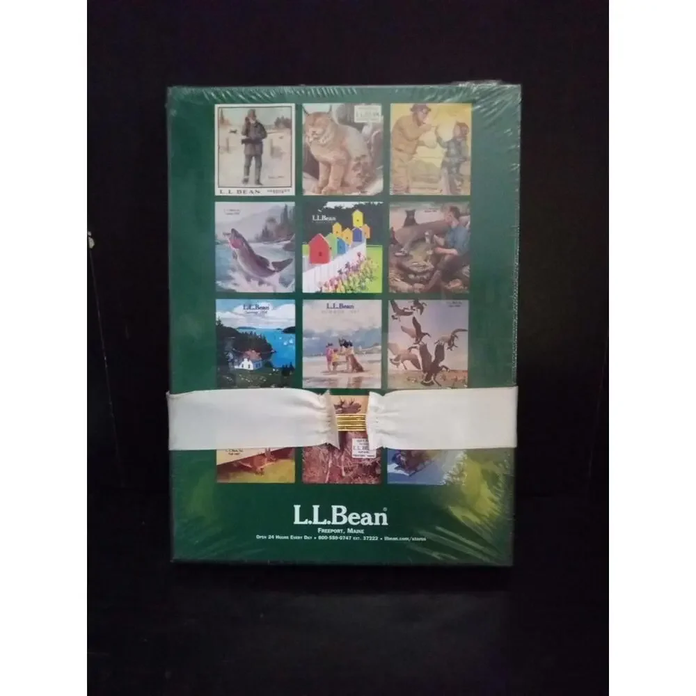 2005 L.L. Bean Christmas Calendar New Sealed With Ribbon ~ Shelf162h